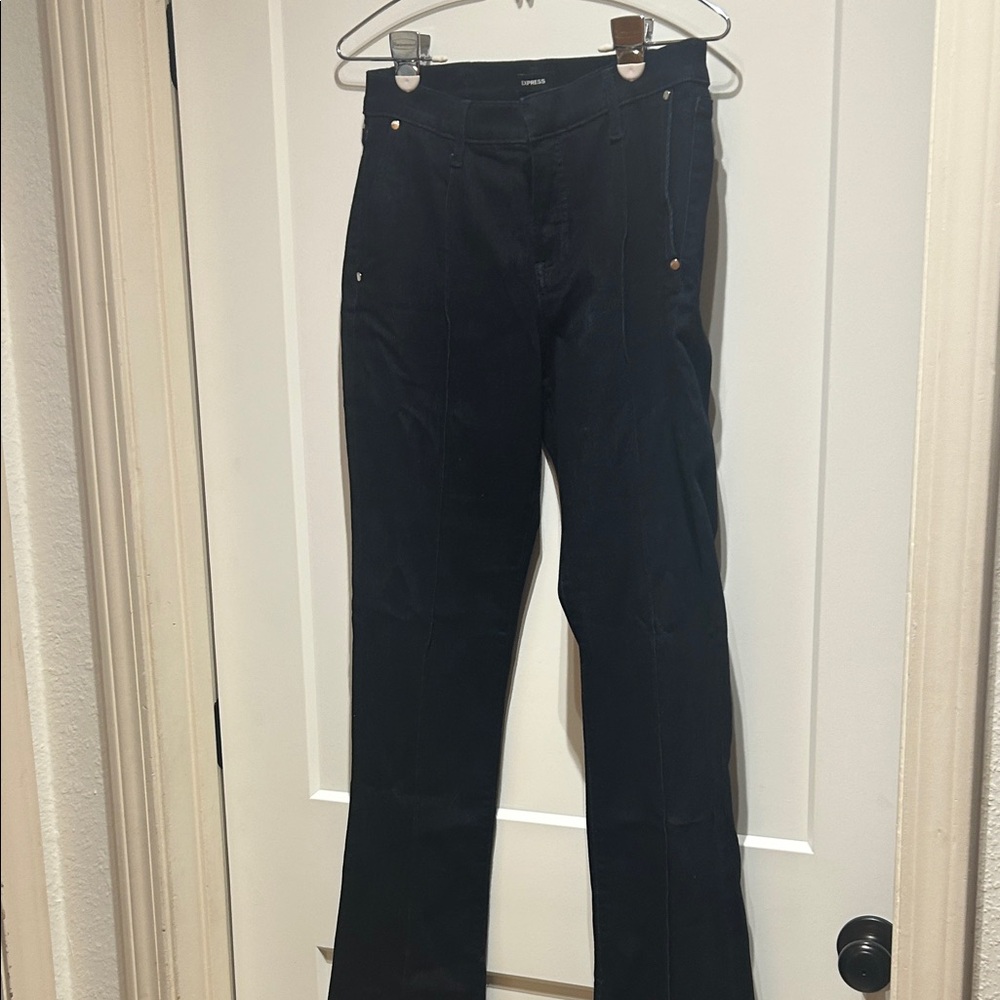 Express Midnight Black Denim Pants